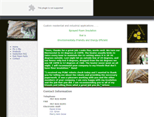 Tablet Screenshot of growinsulation.com